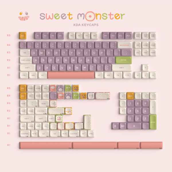 ACECHOO Elfie KDA Profile Keycaps キーキャップ KDA Profile Keycaps | Keycaps Nation