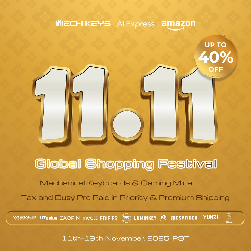 MechKeys Double 11 Super Sale: Exciting Discounts, Incredible Offers Awaits You!!