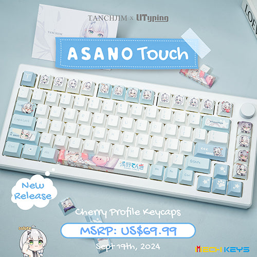 UTYPING x Tanchjim Brings "Asano Touch" PBT Material Designer Keycaps