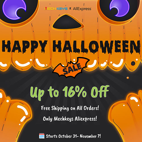 MechKeys AliExpress Halloween Sale 2024: Exclusive Offers and Discounts!!