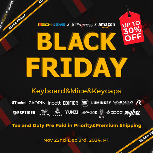 Gear Up For MechKeys Black Friday Sale : Equip Your Adventure!