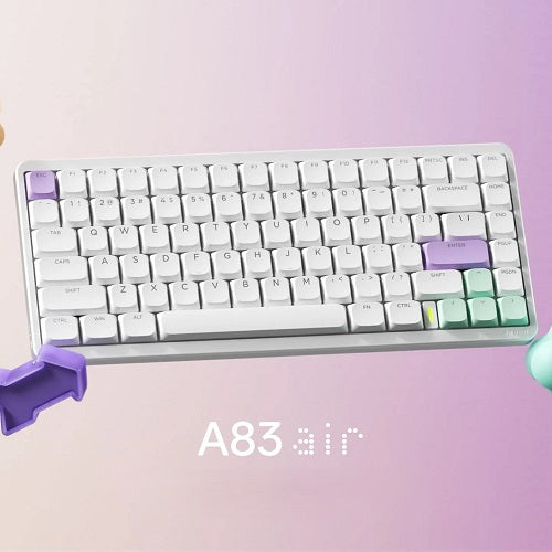 Rapoo’s Aesco Launches A83 Air Low-Profile Mechanical Keyboard With 75% Layout