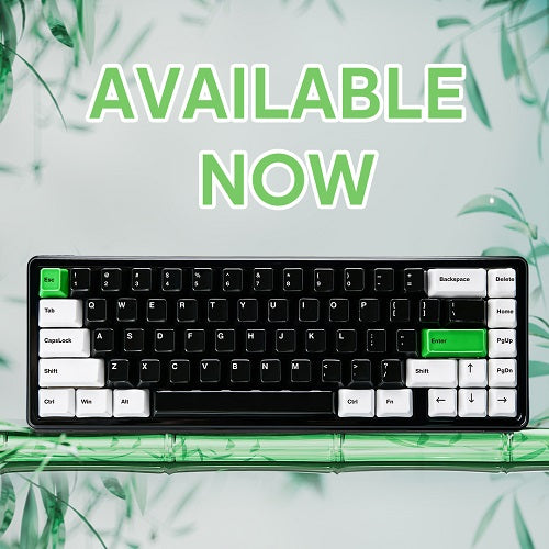 Cerakey Introduces Nada 65 Panda: The World’s First Mechanical Keyboard with Ceramic Keycaps