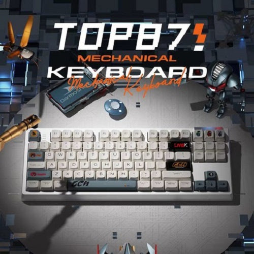 Darmoshark Releases TOP87 Keyboard: Compact Design, Elite Performance for E-Sports