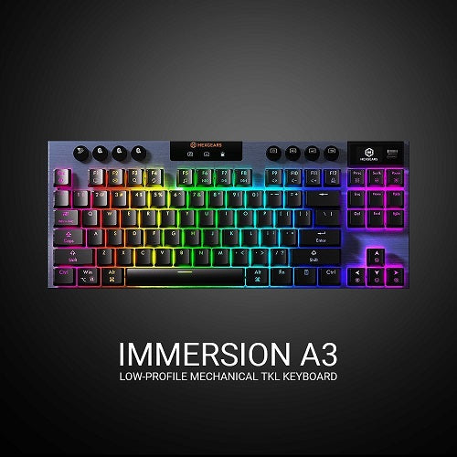 Hexgears Unveils "Immersion A Series" A3 Low-Profile Mechanical Keyboard