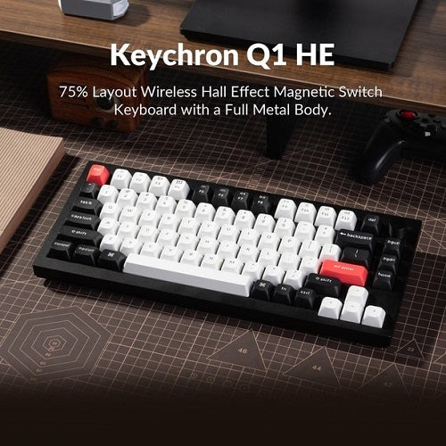 Keychron Q1 HE Tri-Mode Keyboard Hits the Market with Gateron's 2nd-Gen Magnetic Switch