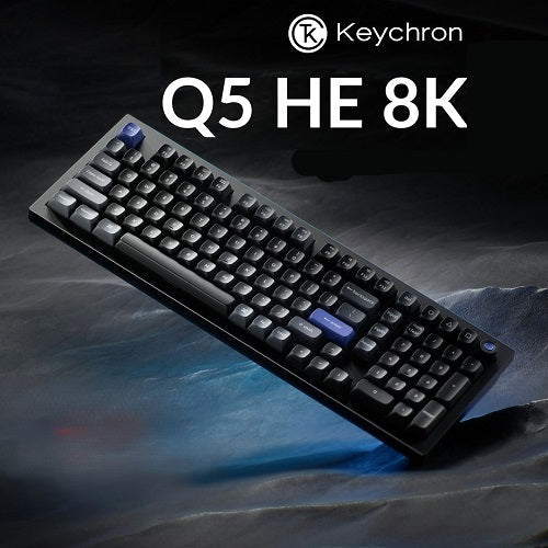 Keychron Announces Q5 HE 8K Magnetic Switch Keyboard with 8K Polling Rate