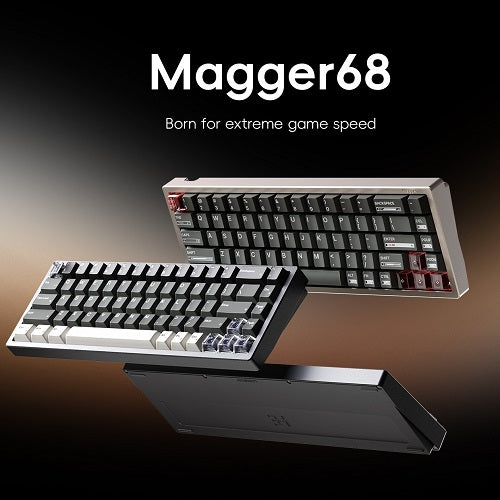 LUMINKEY Launches Magger 68 HE: A Compact Gaming Keyboard With Precision and Style