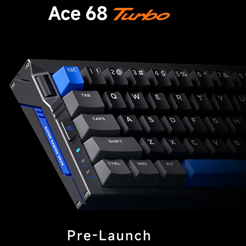 MCHOSE Launches Ace 68 Turbo: World’s First 16kHz Polling Rate Keyboard