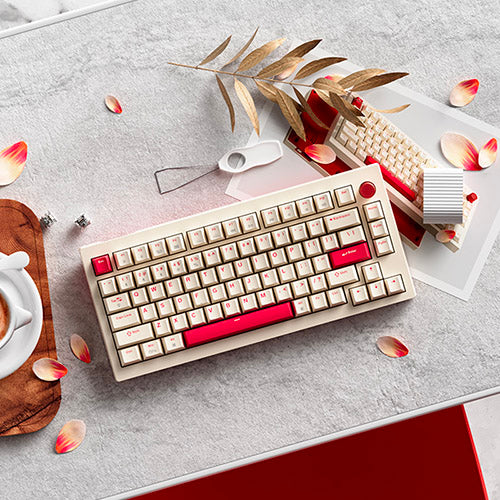 JamesDonkey RS2 & A3 Mechanical Keyboards Get Exciting New Rosy Color Theme With Gateron G pro Silver 2.0 Mechanical Switches