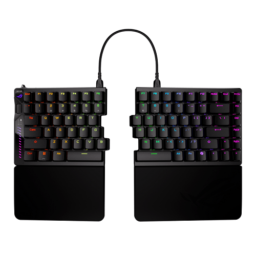 ASUS ROG Unveils Split Gaming Keyboard “Falcata” and Harpe II Ace Mouse