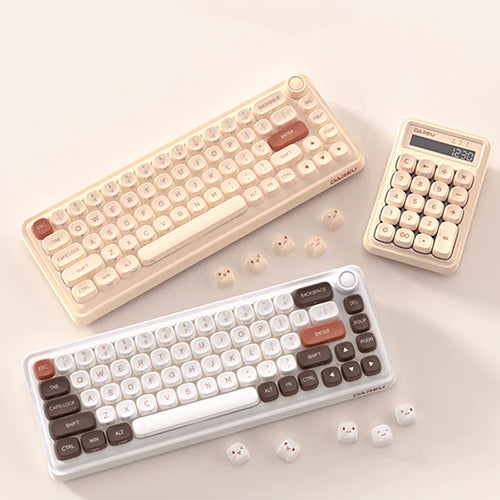 DAREU Z68 Sugar Cube Compact 65% Three-Mode Keyboard & Z19 Sugar Cube Numeric Keypad News
