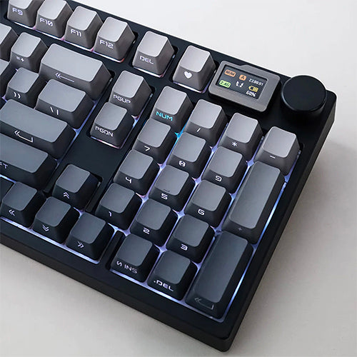 Keydous Launches All-New NJ98 Three-Mode Mechanical Keyboard With Colorful Display Screen