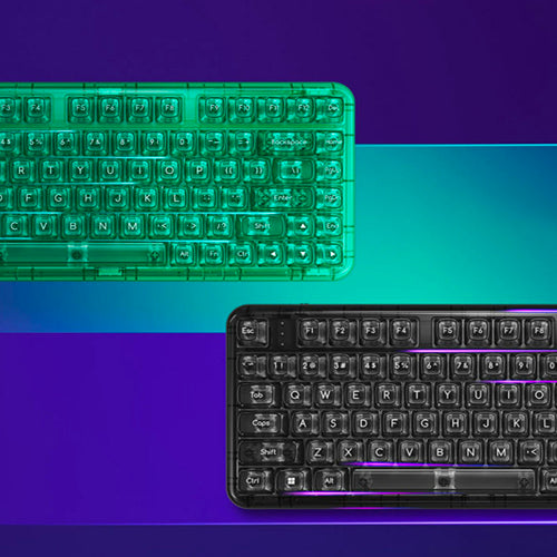 DELL Announces All-New Completely Transparent Crystal Like Gaming Mechanical Keyboard