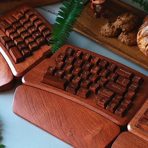 FEKER Launches Alice60 Rosewood Three-Mode Keyboard with Premium Wooden Build