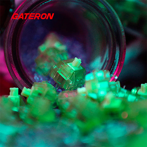 Gateron Launches Brand New Luciola Brand New Glow in the Dark Linear Mechanical Switches