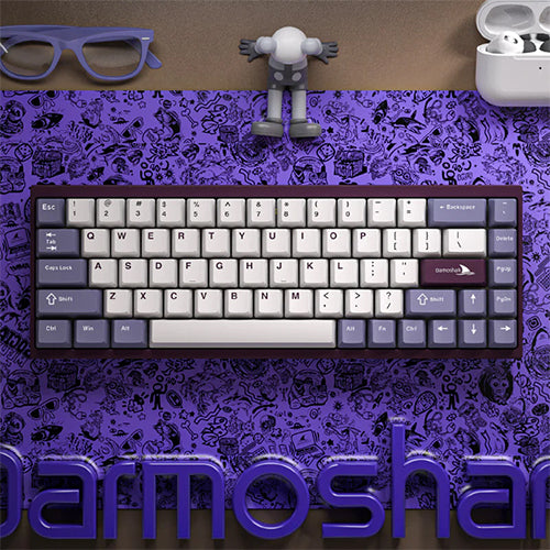 Darmoshark KT68Z Compact 65% Keyboard With Magnetic Switches