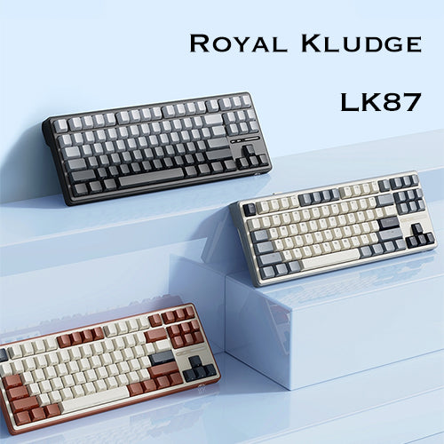Royal Kludge LK87 Latest Three-Mode Gasket Mounted RGB Mechanical Keyboard