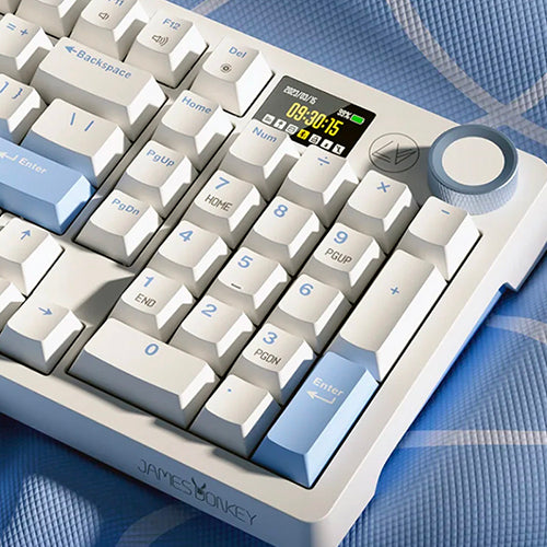 JamesDonkey RS2 3.0 Three-Mode Gasket Pro Mechanical Keyboard News