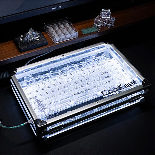 Coolkiller Announces CK68 Completely Transparent Mechanical Keyboard