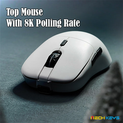 Top Seven Gaming Mice With 8000Hz Polling Rate Support