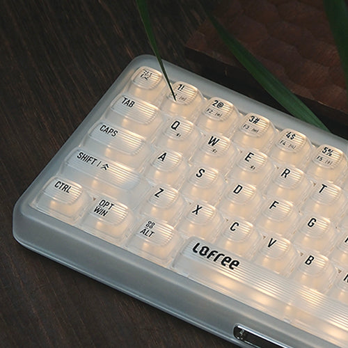 Lofree Launches All-New 1% MORU 68-Key Compact Dual-Mode Transparent Mechanical Keyboard