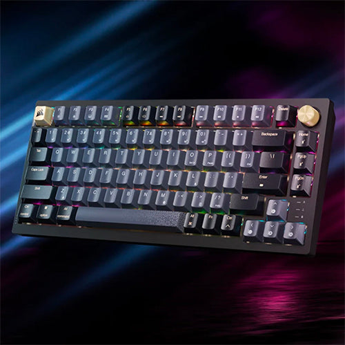 Corsair K65 Plus Wireless Three-Mode Mechanical Keyboard With Full-Key Hot-Swappable Design