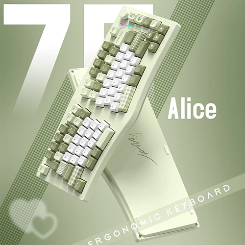 Feker Introduces Alice75 and Alice98 Pro Split Alice RGB Three-Mode Keyboards