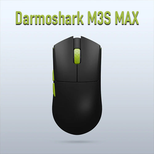 DARMOSHARK Introduces M3S Max PAW3950 Three Mode Gaming Mouse with 8K Polling Rate