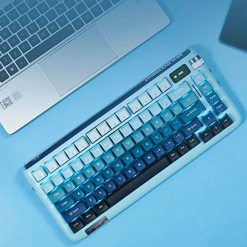 Fopato Introduces F75 Three-Mode Mechanical Keyboard With Built-in TFT Display Screen