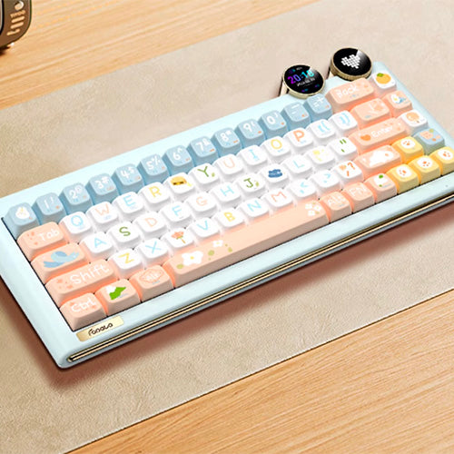 Fopato D68 Compact Three-Mode RGB Mechanical Keyboard
