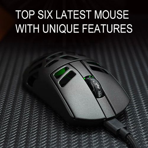 2023 Top Six Latest Mouse With Unique Features: Hot-Swappable Switches, Unique Designs, and More!!