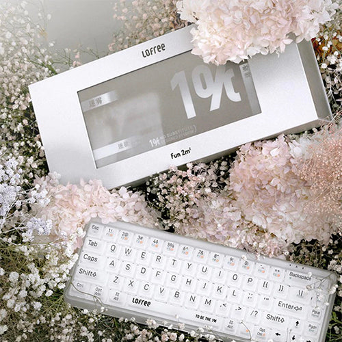 Lofree 1% Lost in the Desire Keyboard: All-New 68-Key Mechanical Keyboard With New Misty Looks