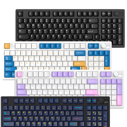 HelloGanss HS98T Pro 98-Key Multimedia Mechanical Keyboard With Premium TTC Mechanical Switches