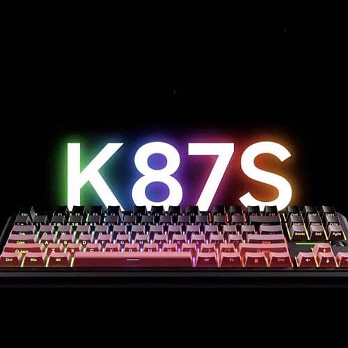 MCHOSE Launches K87S Tri-Mode Mechanical Keyboard with Dual 8KHz Polling and 2,500-Hour Battery Life