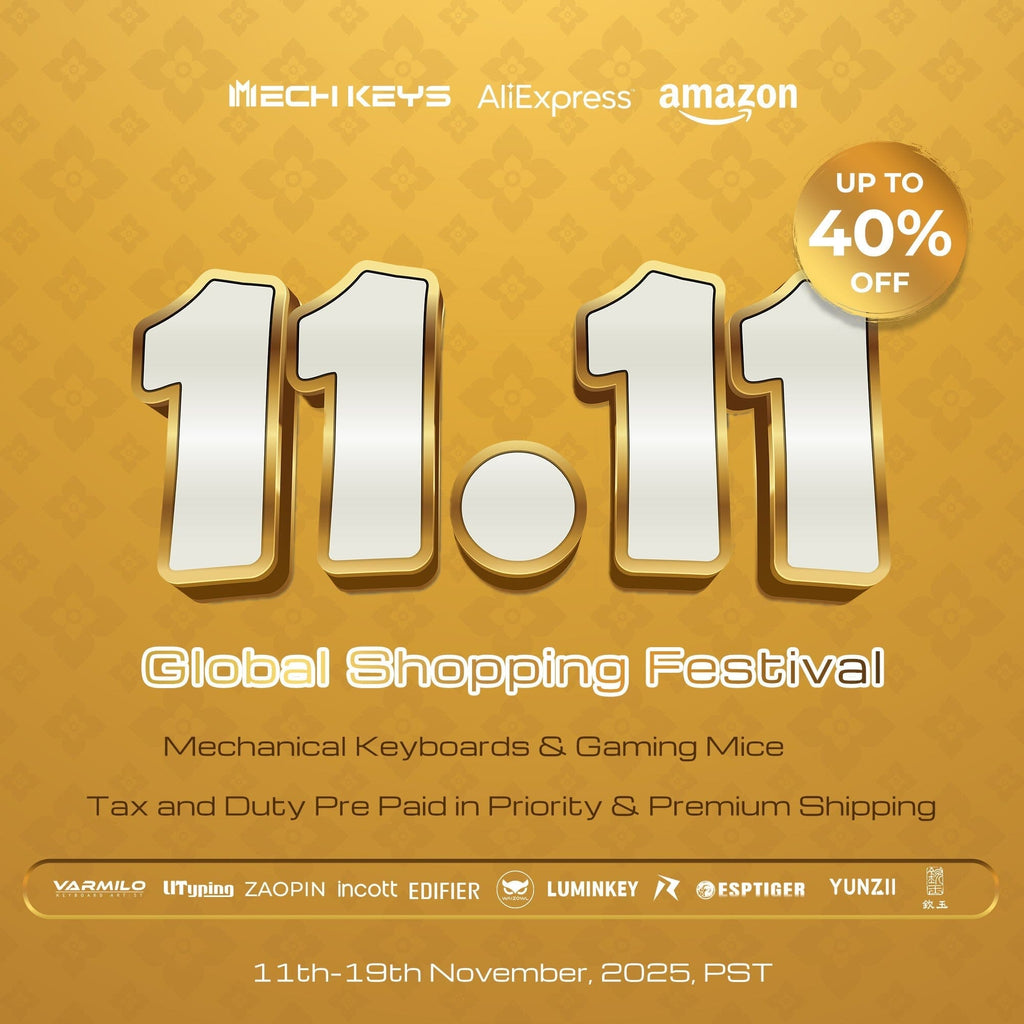MechKeys Double 11 Super Sale: Exciting Discounts, Incredible Offers Awaits You!!