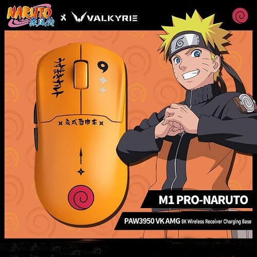 Valkyrie Unveils M1 Pro Naruto Co-Branded Gaming Mice: Naruto, Sasuke, and Itachi Editions
