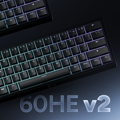 Wooting Announces 60HE v2 Mechanical Keyboard with Improved Build