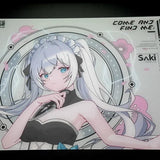 D-GLOW YING X SAKI Glass Mousepad