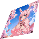 GITOPER Sakura Rabbit Police Anime Waterproof Gaming Mousepad