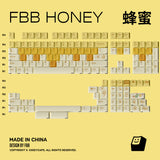 FBB Honey Cherry Profile PBT 1.7mm Keycaps Set