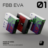 FBB EVA01 Cherry Profile PBT 1.7mm Purple Keycaps Set
