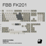 FBB FK201 Retro Cherry Profile Keycaps Set