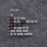 KBDfans Classic Gray Cherry Profile Keycap Set