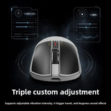 IPI HAZEX Wireless Gaming Mouse Dual 8K for Big Hands