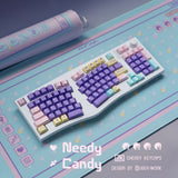 JTK Needy Candy Cherry Profile Purple Keycaps