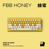 FBB Honey Cherry Profile PBT 1.7mm Keycaps Set