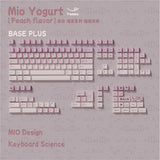 Keyboard Science Mio Yogurt Peach Flavor Cherry Profile Keycaps Set