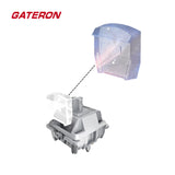 Gateron Milkshake Silver POM Mechanical Switches