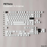 KBDfans COOKIES 'N CREME Cherry Profile Keycaps Set